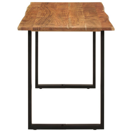 Table salle à manger Style Industriel en bois d'acacia 140 x 70 x 76 cm {attributes}