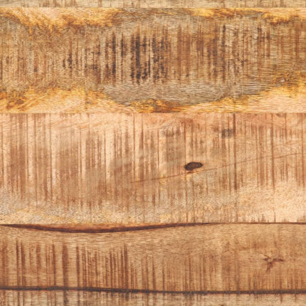Table à manger Style Industriel en bois de manguier massif 110 x 55 x 75.5 cm {attributes}