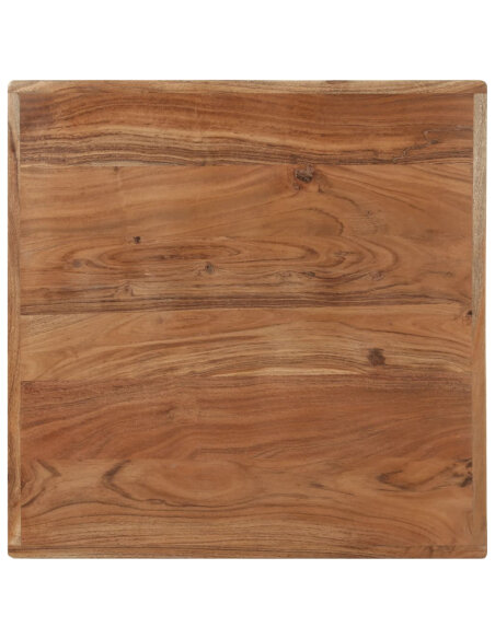 Table de bistro Vintage / Rétro en bois d'acacia massif 60x60x76 cme {attributes} Table de bistro Vintage / Rétro en bois d'acacia massif 60x60x76 cme {attributes}