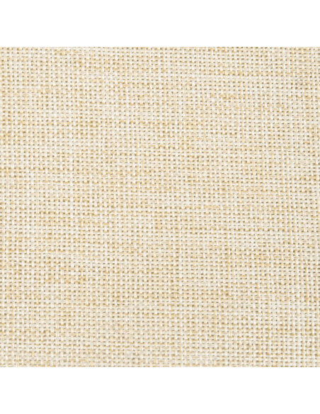 Chaise de bar campagne / chic en lot de 2 en bois massif d'hévéa et tissu Crème  {attributes} Chaise de bar campagne / chic en lot de 2 en bois massif d'hévéa et tissu Crème  {attributes}