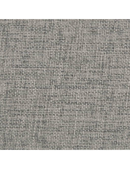 Chaise de bar campagne / chic en lot de 2 en bois massif d'hévéa et tissu Gris  {attributes}