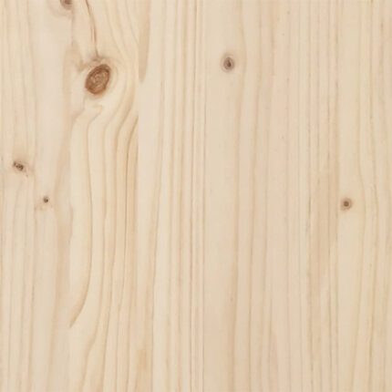 Table à manger Style Industriel cadre en O en bois de pin massif & fonte 100 x 50 x 75.5 cm {attributes}