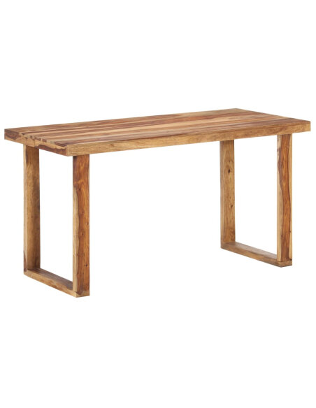 Table à manger en bois 140x70x76 cm {attributes} Table à manger en bois 140x70x76 cm {attributes}