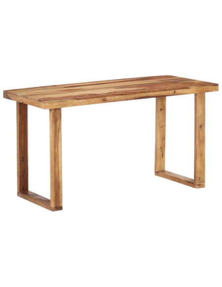 Table à manger en bois 140x70x76 cm {attributes} Table à manger en bois 140x70x76 cm {attributes}