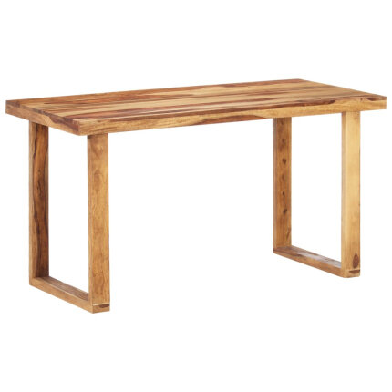 Table à manger en bois 140x70x76 cm {attributes}