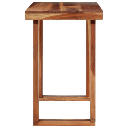 Table à manger style bohème / nature en bois d'acacia  110x50x76 cm {attributes}