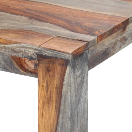 Table à manger style bohème / nature en bois massif 180x90x76 cm {attributes}