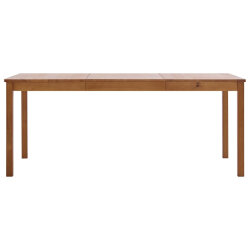 Table à manger style bohème / nature en bois de pin  180x90x73 cm {attributes} 2