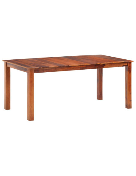 Table à manger style bohème / nature en bois massif  180x90x76 cm {attributes} Table à manger style bohème / nature en bois massif  180x90x76 cm {attributes}