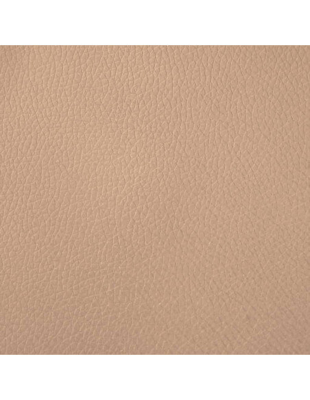 Chaise de bar campagne / chic en lot de 2 en bois massif d'hévéa et similicuir Brun  {attributes} Chaise de bar campagne / chic en lot de 2 en bois massif d'hévéa et similicuir Brun  {attributes}