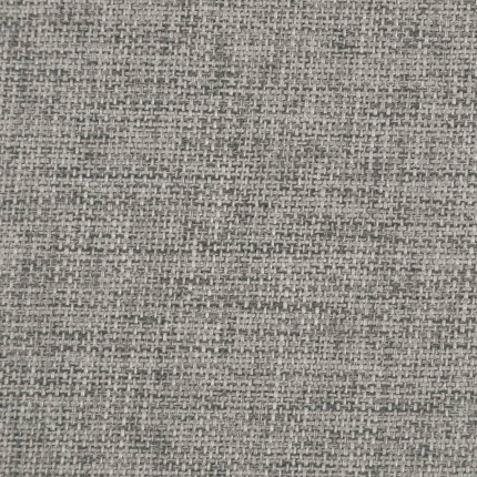 Chaise de bar campagne / chic en lot de 2 en bois massif d'hévéa et tissu Gris  {attributes}