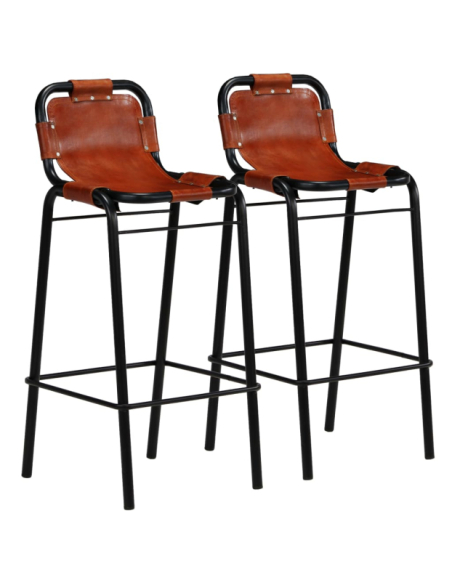 Table mange debout Industriel avec 2 tabourets 
