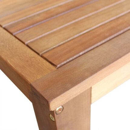 Ensemble Table mange debout Bohème avec 6 tabourets Bois massif d'acacia