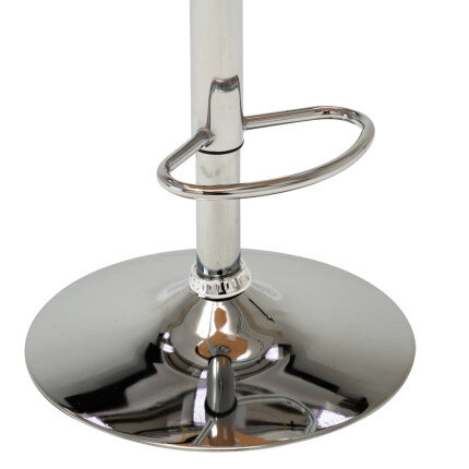 Tabouret de bar Rétro / Vintage en bois courbé et similicuir Noir  {attributes}