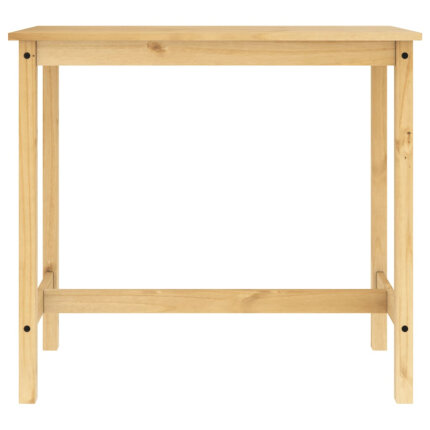 Ensemble Table mange debout Campagne avec 4 tabourets Bois massif de pin 