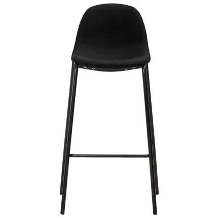 Ensemble Table mange debout Industriel avec 4 tabourets - Chêne - Bois et pied en métal