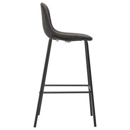 Ensemble Table mange debout Industriel avec 2 tabourets - Blanc - Bois et pied en métal