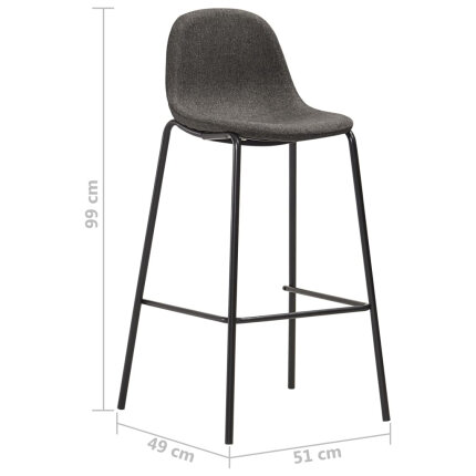 Ensemble Table mange debout Industriel avec 2 tabourets - Blanc - Bois et pied en métal