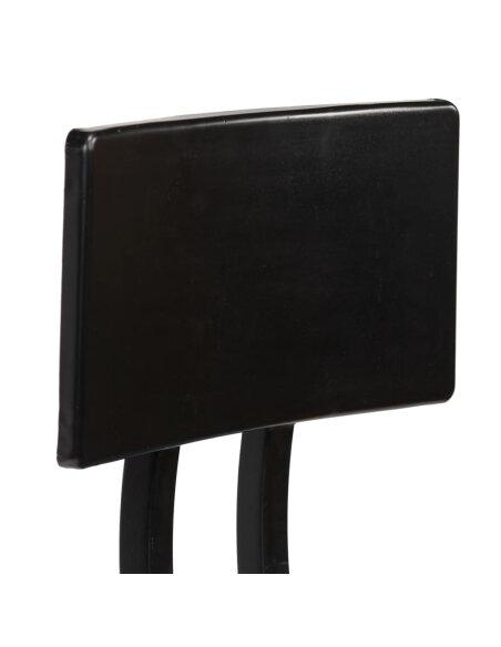 Ensemble Table mange debout Scandinave avec 4 tabourets - Blanc - Métal et Bois  Ensemble Table mange debout Scandinave avec 4 tabourets - Blanc - Métal et Bois