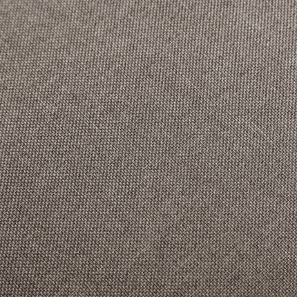 Tabourets de bar en lot de 2 en tissu Taupe