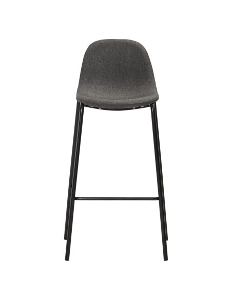 Ensemble Table mange debout Industriel avec 4 tabourets - Chêne - Bois et pied en métal  Ensemble Table mange debout Industriel avec 4 tabourets - Chêne - Bois et pied en métal