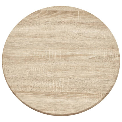 Ensemble Table mange debout Industriel avec 4 tabourets - Noir - Bois et pied en métal 