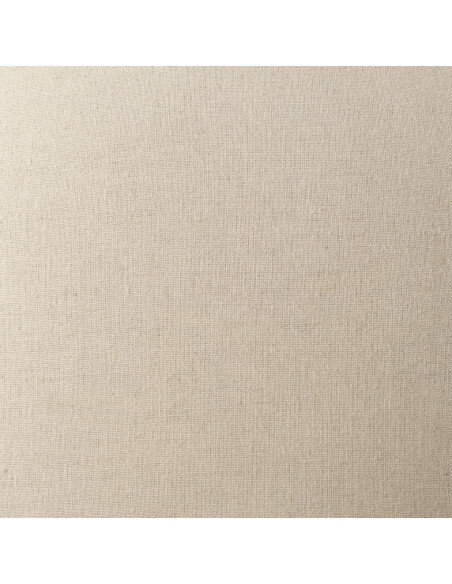 Tabourets de bar campagne / chic en lot de 2 en bois et avec revêtement en lin Blanc  {attributes}