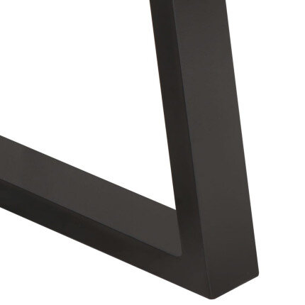 Table Basse Grise Industrielle Carrée