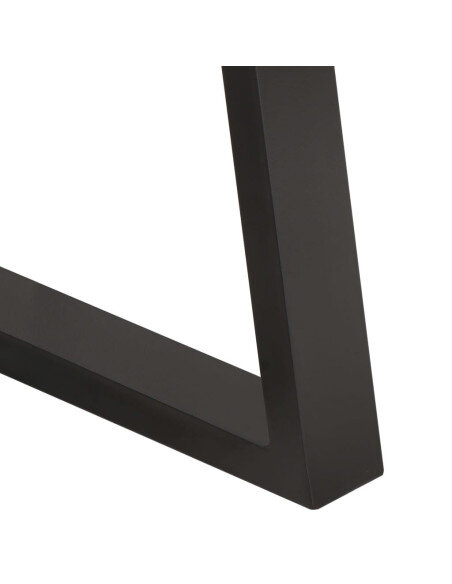 Table Basse Grise Industrielle Carrée  Table Basse Grise Industrielle Carrée