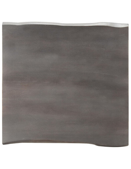 Table Basse Grise Industrielle Carrée  Table Basse Grise Industrielle Carrée