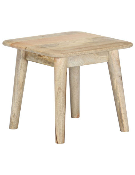 Table Basse Carrée Bois Bohème Bois de manguier massif Table Basse Carrée Bois Bohème Bois de manguier massif