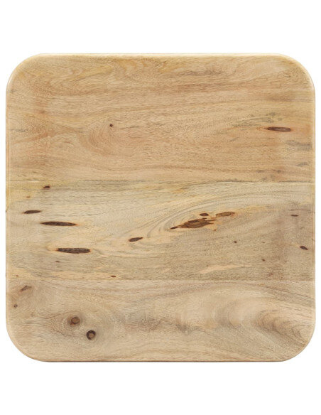 Table Basse Carrée Bois Bohème Bois de manguier massif Table Basse Carrée Bois Bohème Bois de manguier massif