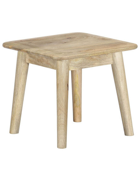Table Basse Carrée Bois Bohème Bois de manguier massif Table Basse Carrée Bois Bohème Bois de manguier massif
