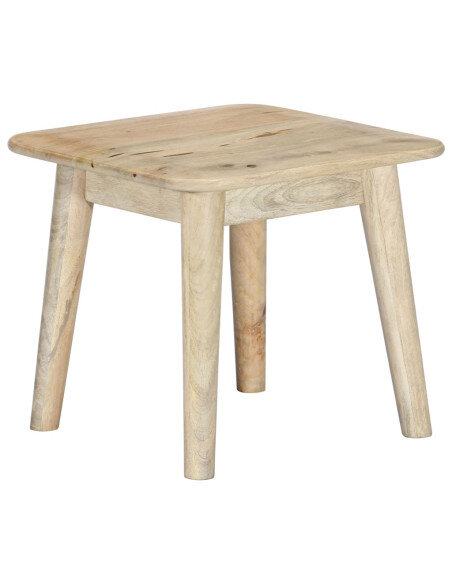 Table Basse Carrée Bois Bohème Bois de manguier massif Table Basse Carrée Bois Bohème Bois de manguier massif