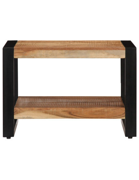 Petite Table Basse Carrée Industrielle plateau rangement Petite Table Basse Carrée Industrielle plateau rangement