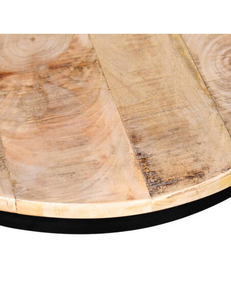 Ensemble 2 Tables Gigognes Rondes Industrielles  Ensemble 2 Tables Gigognes Rondes Industrielles