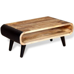 Table Basse en bois design Industriel 