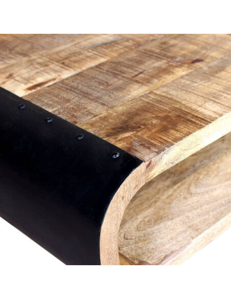 Table Basse en bois design Industriel  Table Basse en bois design Industriel