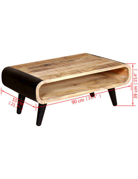 Table Basse en bois design Industriel  Table Basse en bois design Industriel