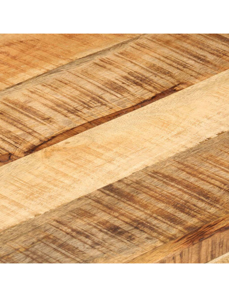 Table Basse Rectangulaire Industrielle avec tiroirs en bois massif manguier Table Basse Rectangulaire Industrielle avec tiroirs en bois massif manguier