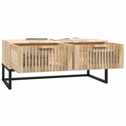 Table Basse Rectangulaire Bois Naturel - Scandinave