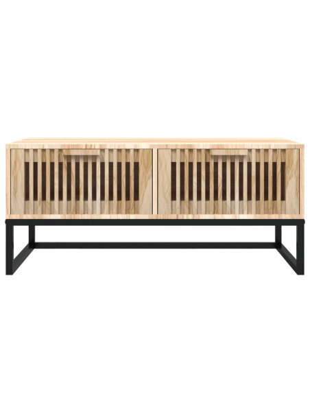 Table Basse Rectangulaire Bois Naturel - Scandinave Table Basse Rectangulaire Bois Naturel - Scandinave