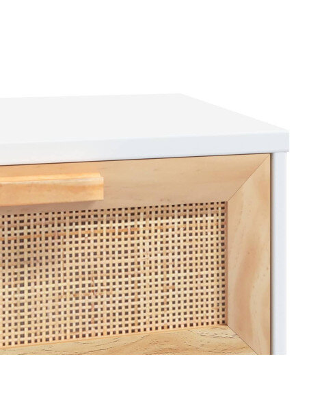 Table Basse Rotin Naturel Scandinave avec tiroirs Table Basse Rotin Naturel Scandinave avec tiroirs