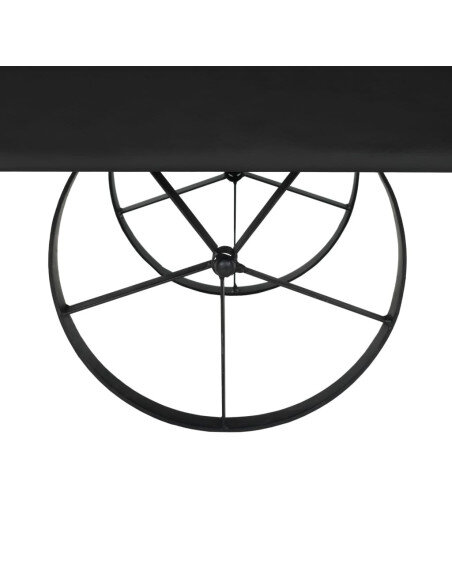 Table Basse Vintage Design Coffre avec Roues Table Basse Vintage Design Coffre avec Roues