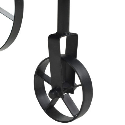 Table Basse Vintage Design Coffre avec Roues