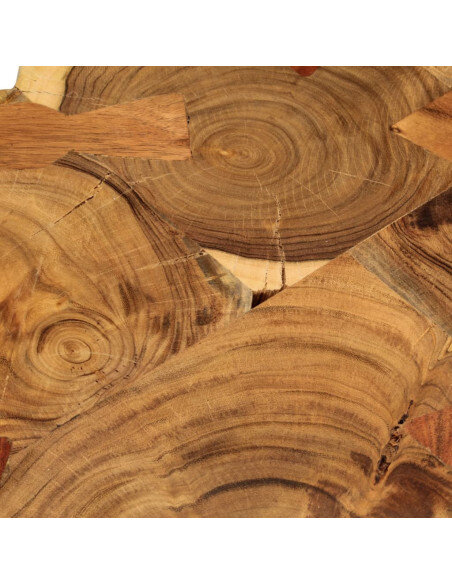 Table Basse Vintage Rétro en bois massif d'acacia