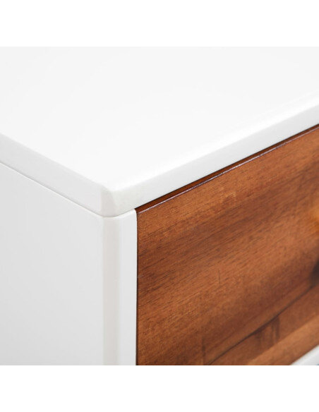 Table Basse Rectangulaire Bois Acacia – Vintage / Rétro Table Basse Rectangulaire Bois Acacia – Vintage / Rétro