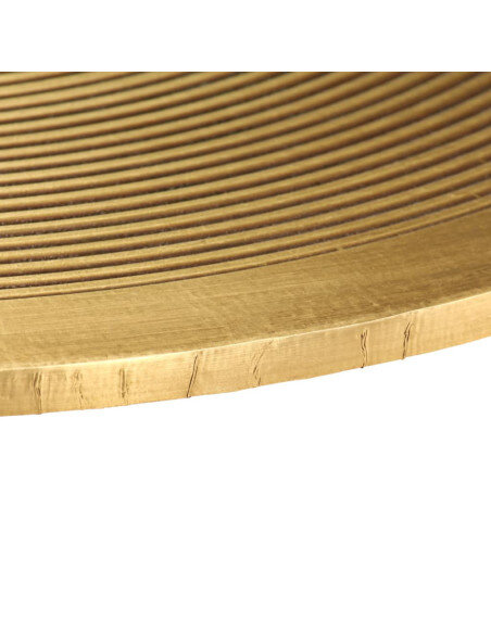 Tables Gigognes Rondes Art Déco – Laiton Doré Tables Gigognes Rondes Art Déco – Laiton Doré