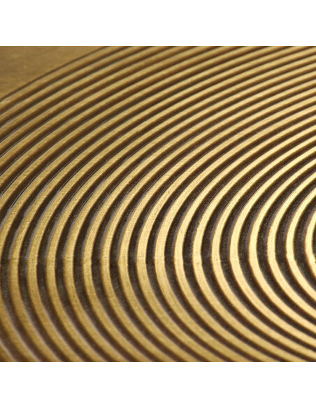 Tables Gigognes Rondes Art Déco – Laiton Doré Tables Gigognes Rondes Art Déco – Laiton Doré