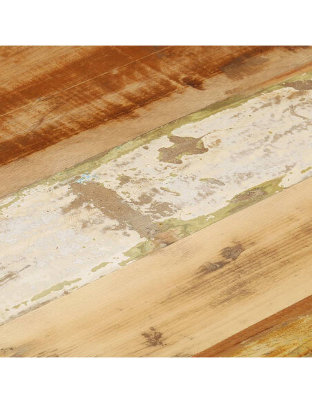 Table Basse Carrée Bohème Bois de Récupération  Table Basse Carrée Bohème Bois de Récupération